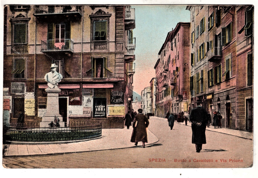 Cartolina La Spezia via Prione | Collezionissimo