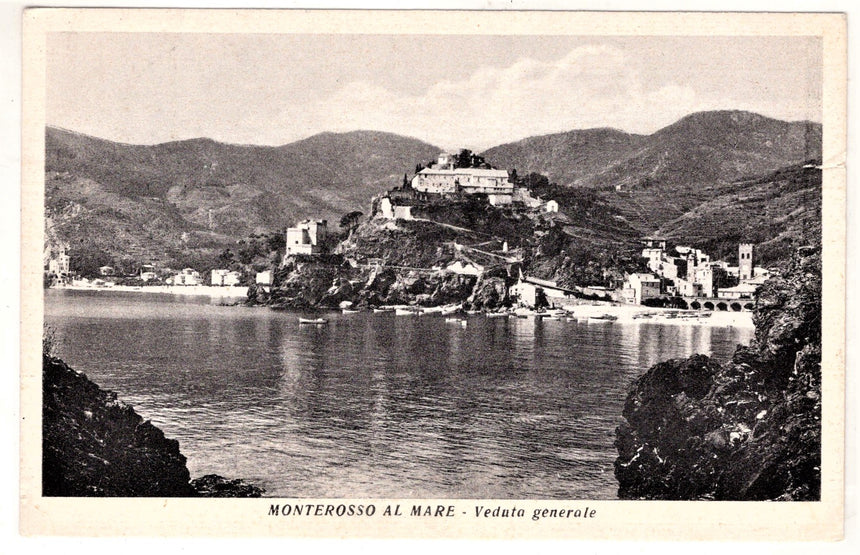 Cartolina La Spezia Monterosso al mare sped. 1953 | Collezionissimo