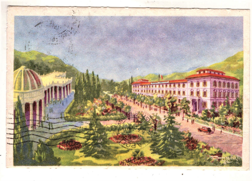 Cartolina Pistoia Montecatini Regina Parc Hotel | Collezionissimo