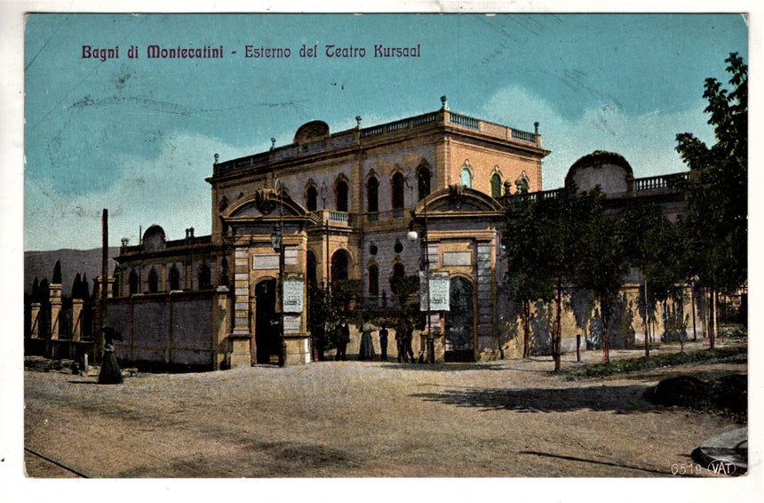 Cartolina Pistoia Montecatini Teatro Kursaal | Collezionissimo