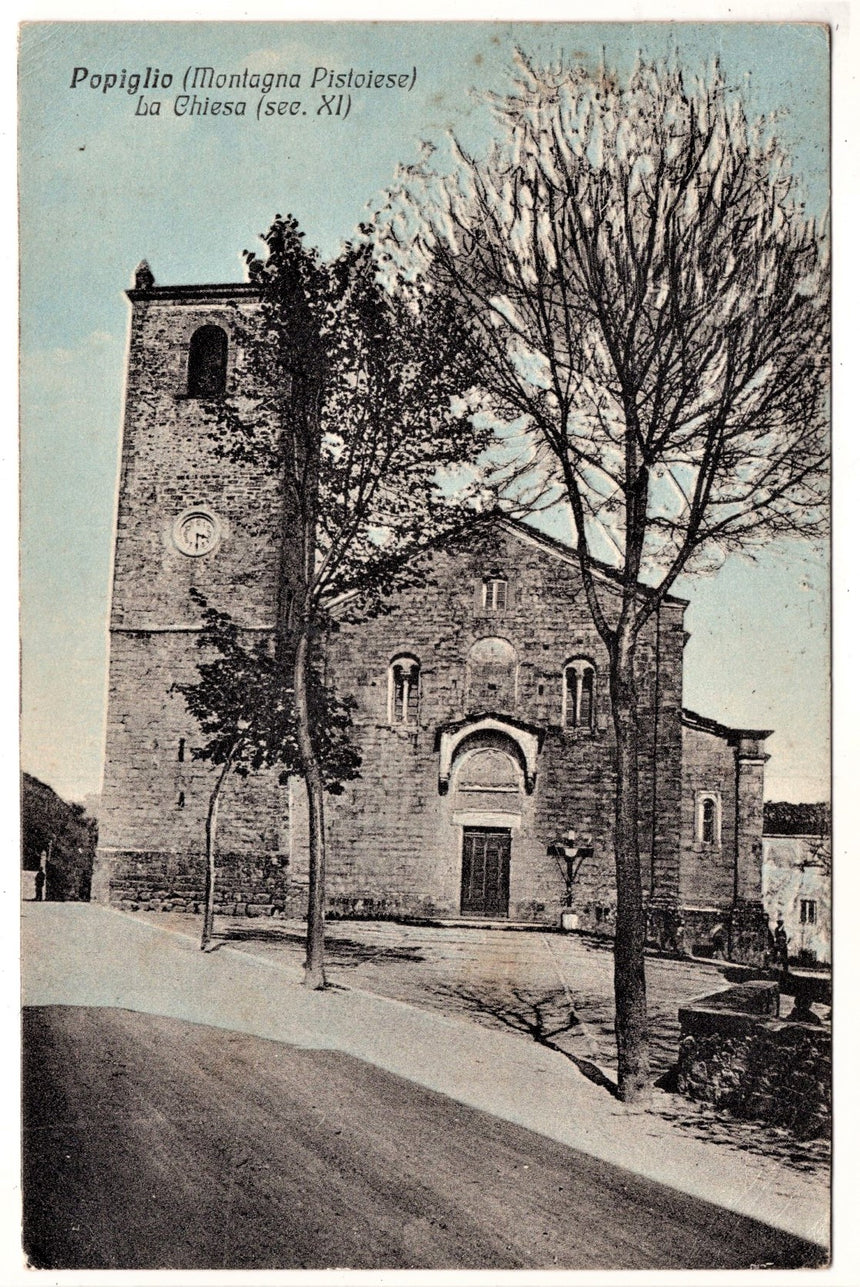 Cartolina Pistoia Popiglio la Chiesa | Collezionissimo