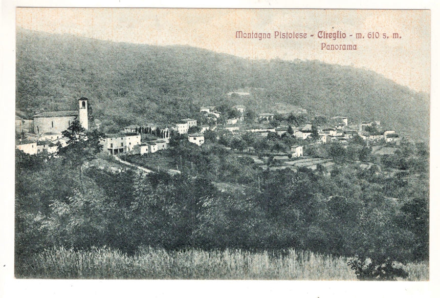 Cartolina Pistoia Cireglio panorama Montagna Pistoiese | Collezionissimo