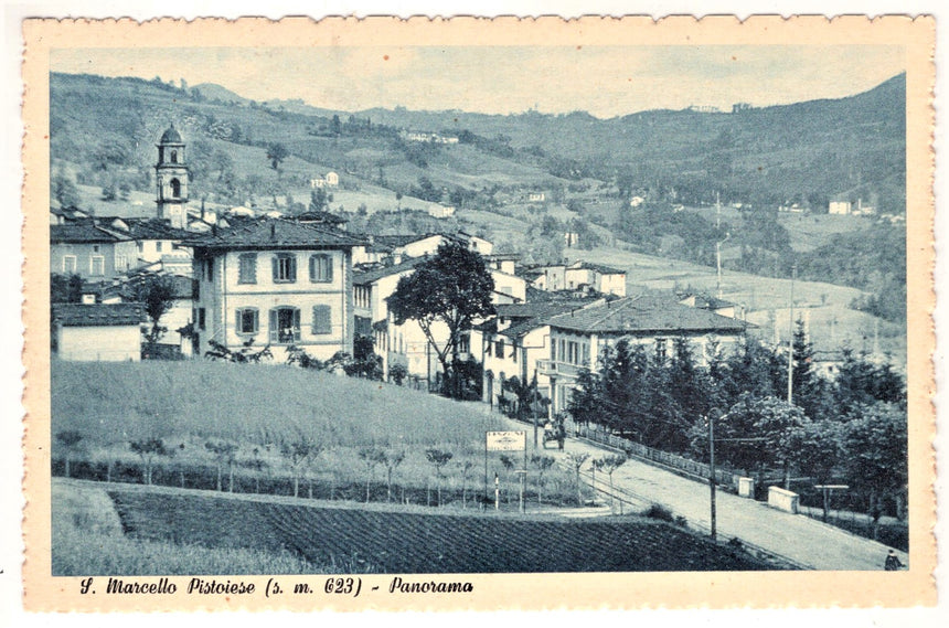 Cartolina Pistoia san Marcello Pistoiese panorama | Collezionissimo