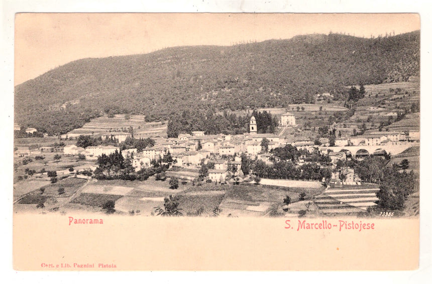 Cartolina Pistoia san Marcello Pistoiese panorama | Collezionissimo