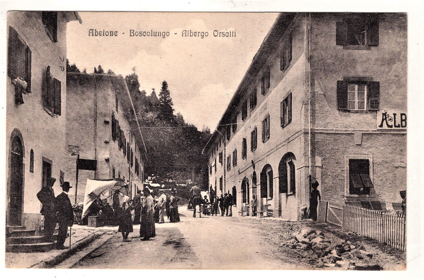 Cartolina Pistoia Abetone Boscolungo albergo Orsattiu | Collezionissimo