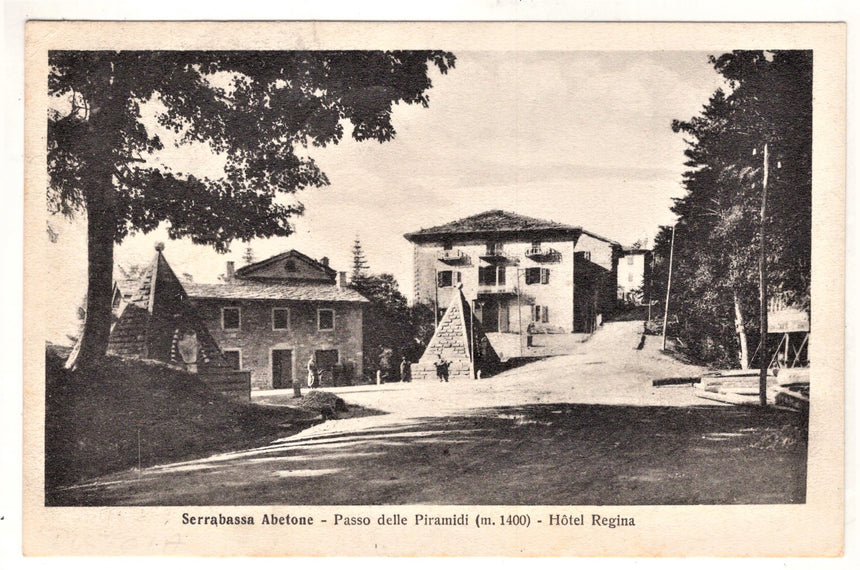 Cartolina Pistoia Abetone passo delle Piramidi hotel Regina | Collezionissimo