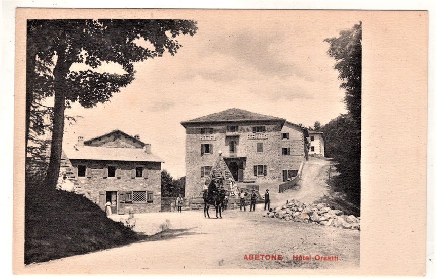 Cartolina Pistoia Abetone Hotel Orsatti | Collezionissimo