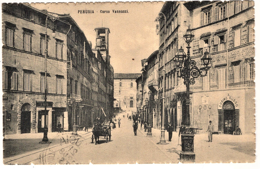 Cartolina Perugia Corso Vannucci | Collezionissimo