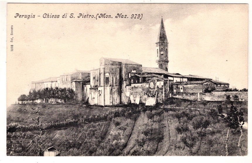 Cartolina Perugia Chiesa di S.Pietro | Collezionissimo