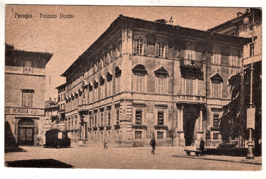 Cartolina Perugia Palazzo Donini | Collezionissimo