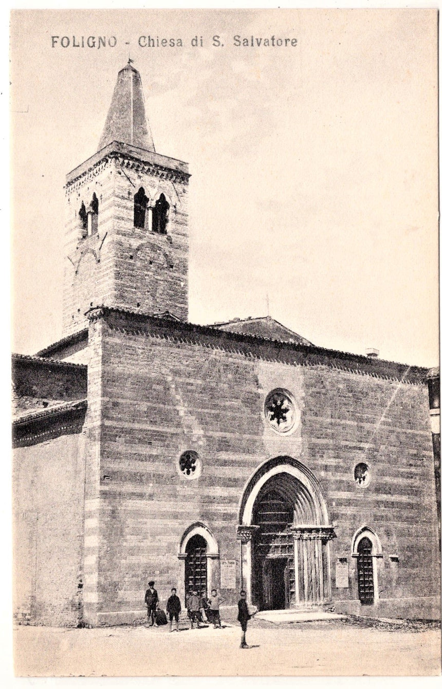 Cartolina Perugia Foligno chiesa di S.Salvatore | Collezionissimo