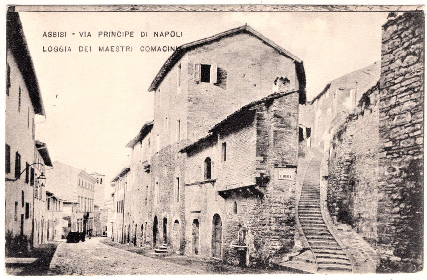 Cartolina Perugia Assisi via Principe di Napoli | Collezionissimo