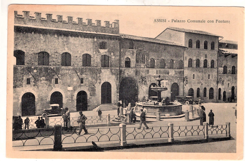 Cartolina Perugia Assisi Palazzo Comunale | Collezionissimo