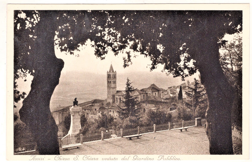 Cartolina Perugia Assisi Chiesa di S.Chiara | Collezionissimo