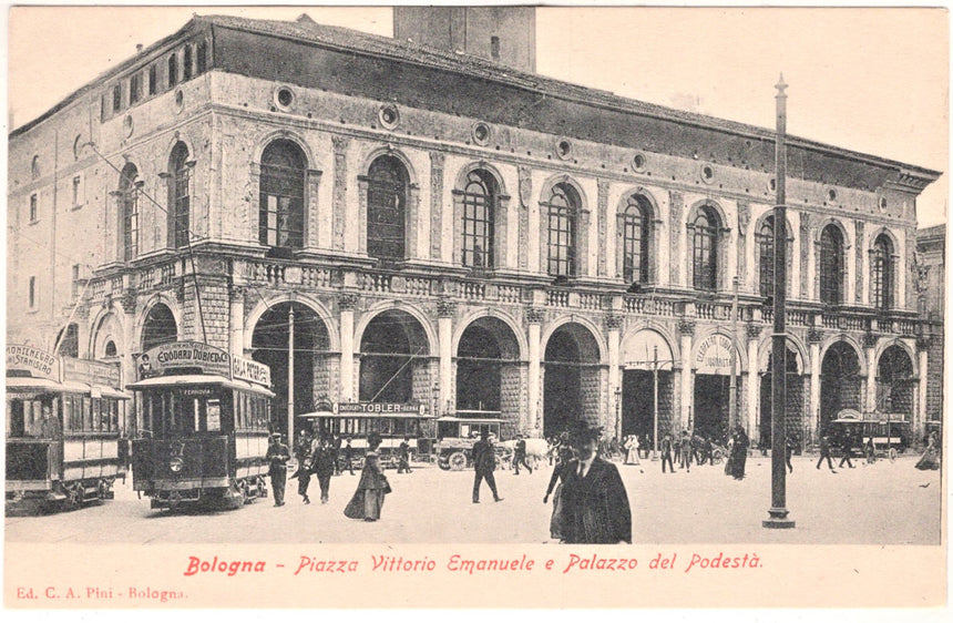 Cartolina Bologna Piazza V.Emanuele | Collezionissimo