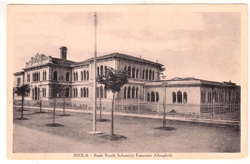 Cartolina Bologna Imola Regia scuola F.Alberghetti | Collezionissimo