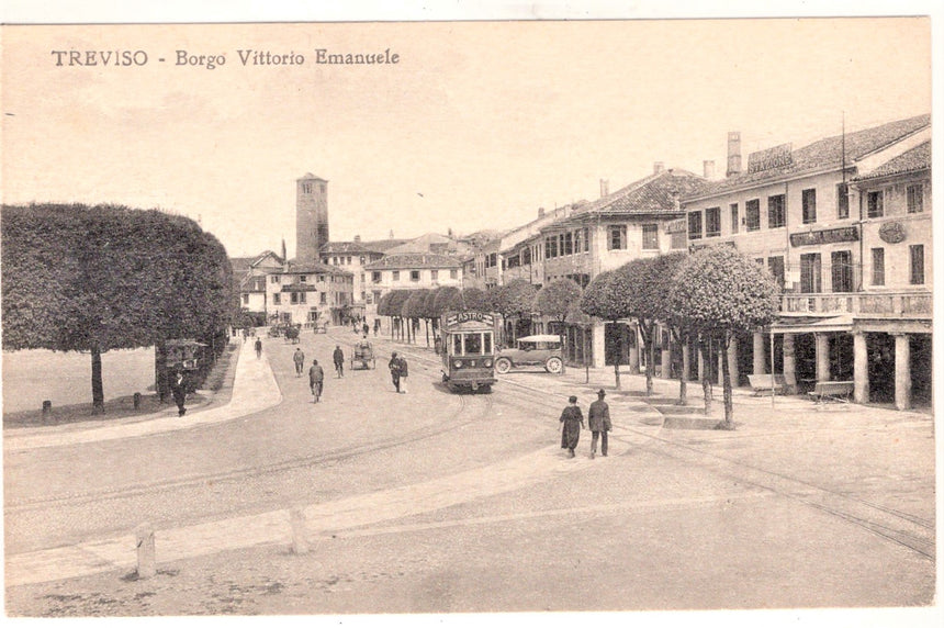 Cartolina Treviso Borgo V.Emanuele | Collezionissimo