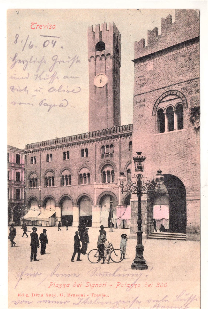 Cartolina Treviso Piazza Signori | Collezionissimo