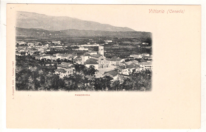 Cartolina Treviso Vittorio Veneto panorama | Collezionissimo