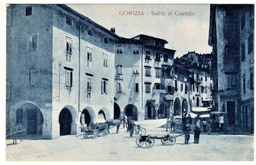 Cartolina Gorizia Grado salita al castello | Collezionissimo