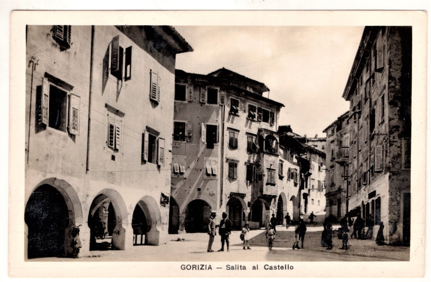 Cartolina Gorizia Grado salita al castello | Collezionissimo