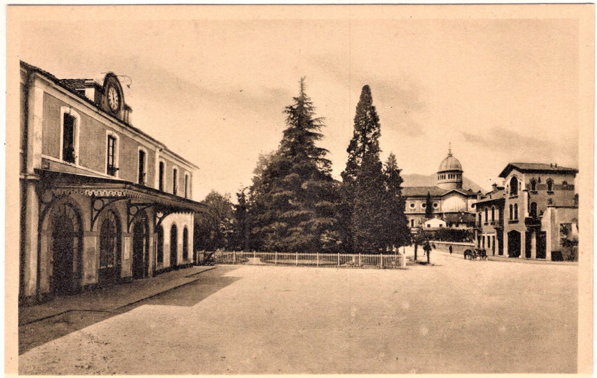 Cartolina Vicenza Schio la stazione | Collezionissimo