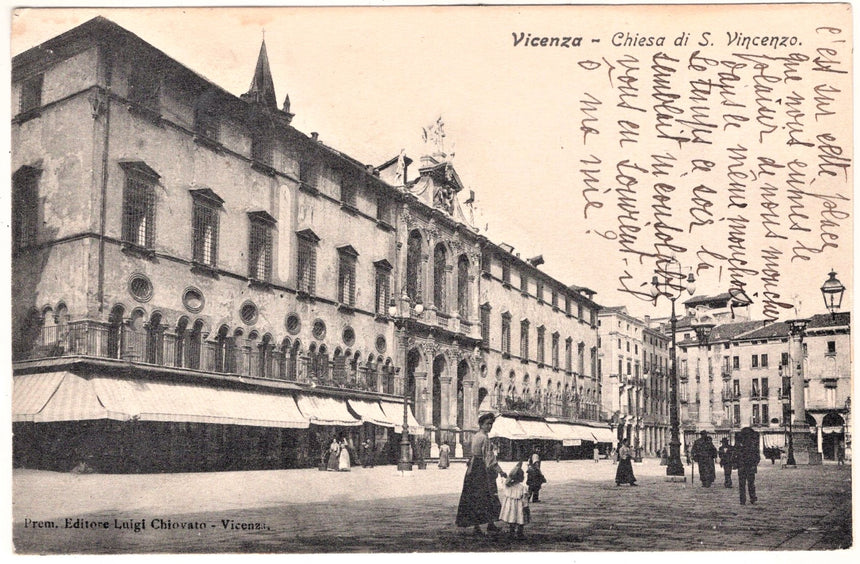 Cartolina Vicenza Chiesa San Vincenzo | Collezionissimo