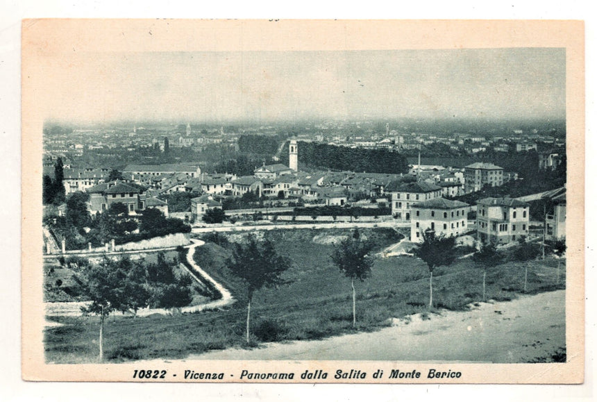 Cartolina Vicenza panorama da Monte Berico | Collezionissimo