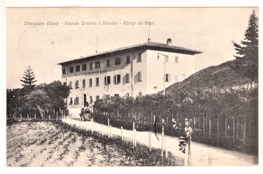 Cartolina Siena Chianciano albergo dei bagni | Collezionissimo