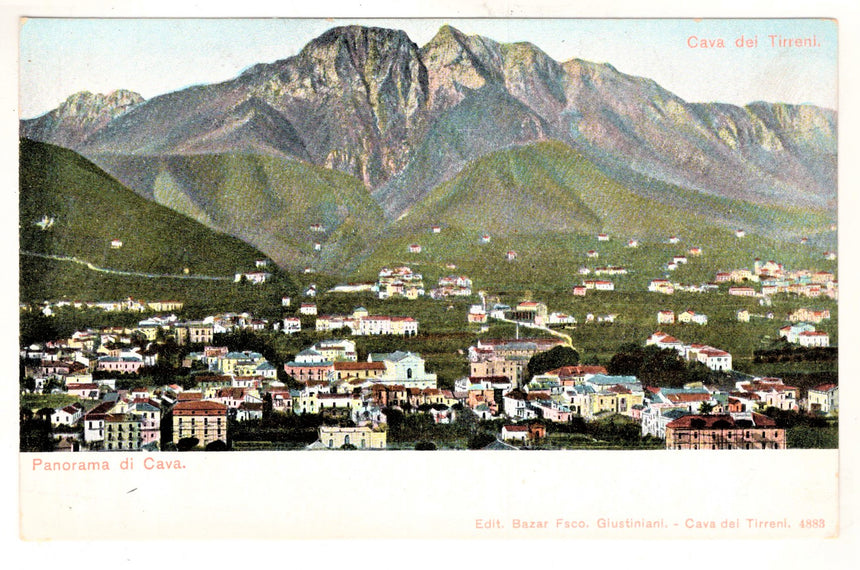 Cartolina Salerno panorama di Cava | Collezionissimo