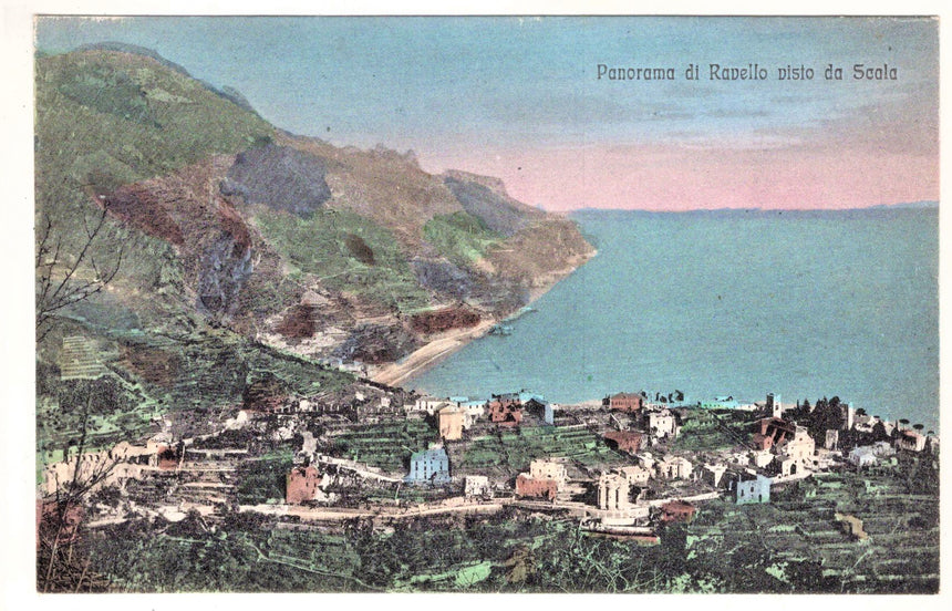 Cartolina Salerno panorama di Ravello | Collezionissimo