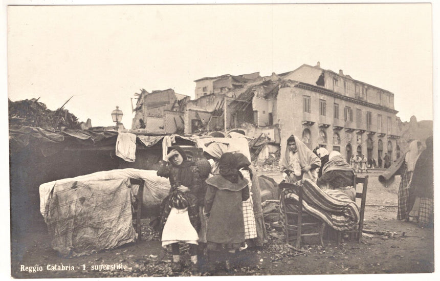 Cartolina Reggio Calabria i superstiti | Collezionissimo