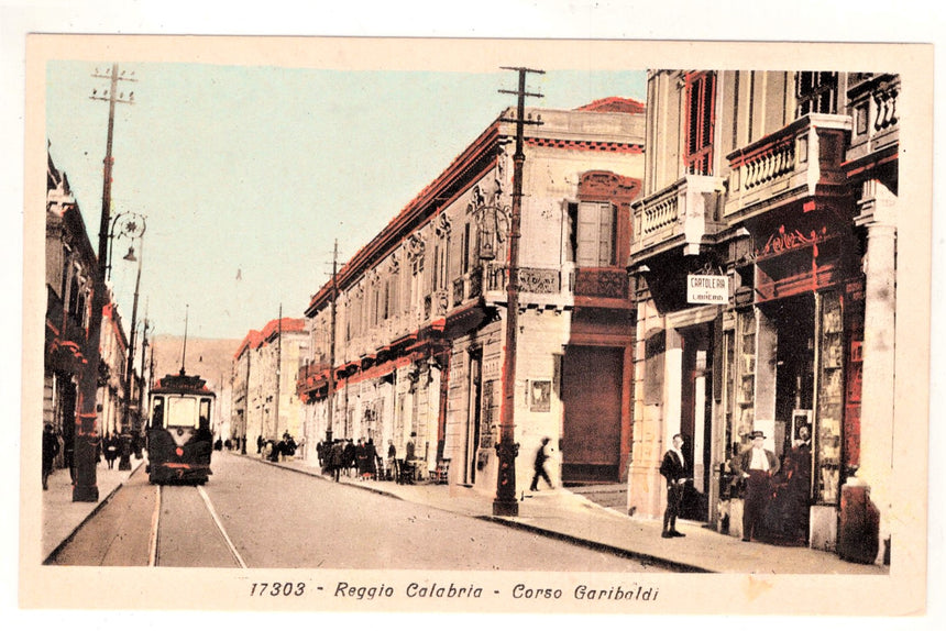 Cartolina Reggio Calabria Corso Garibaldi | Collezionissimo