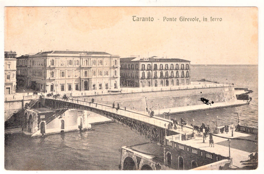 Cartolina Reggio Calabria Taranto Ponte girevole | Collezionissimo