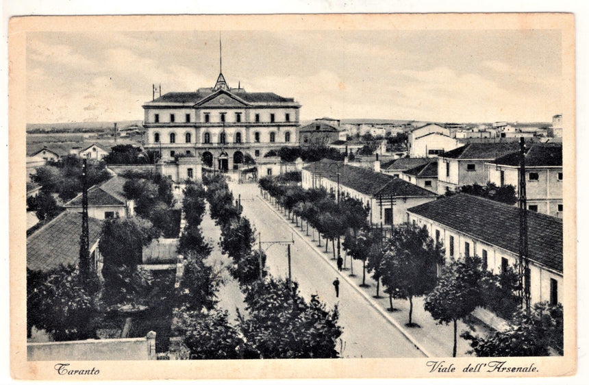 Cartolina Reggio Calabria Taranto Viale Arsenale | Collezionissimo