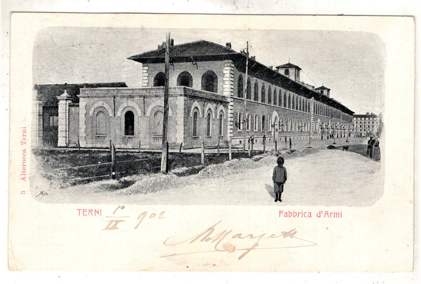 Cartolina Terni Fabbrica Armi | Collezionissimo