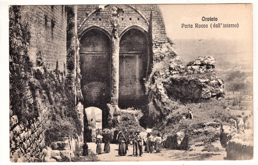 Cartolina Terni Orvieto Porta Rocca | Collezionissimo