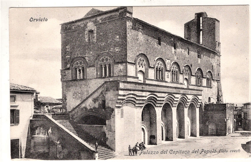 Cartolina Terni Orvieto Palazzo del Capitano del Popolo | Collezionissimo