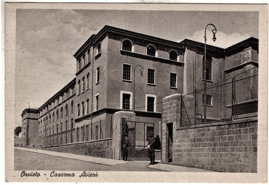 Cartolina Terni Orvieto Caserma Avieri | Collezionissimo