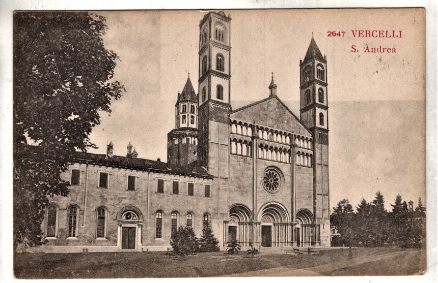 Cartolina Vercelli San Andrea | Collezionissimo