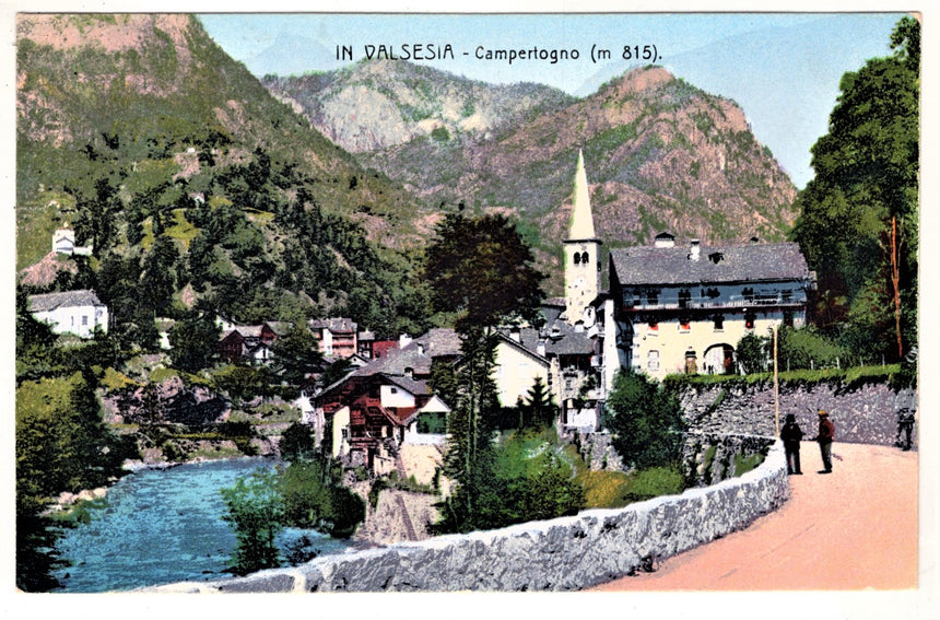 Cartolina Vercelli Valsesia Campertogno | Collezionissimo