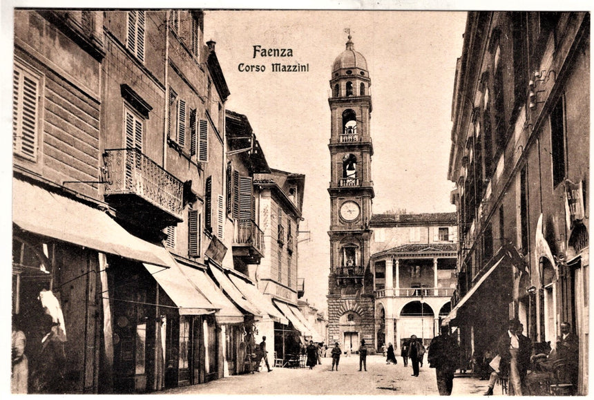 Cartolina Ravenna Faenza corso Mazzini | Collezionissimo