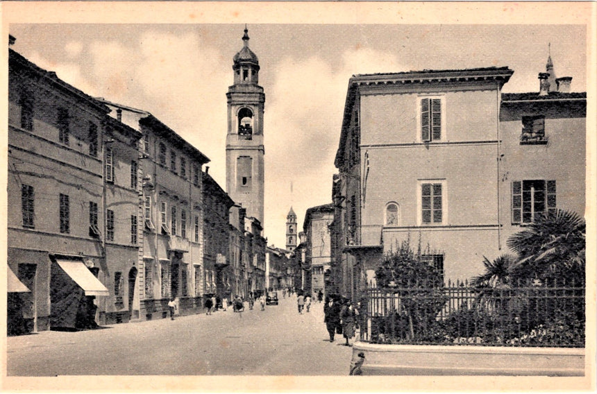 Cartolina Ravenna Faenza corso Aurelio Saffi | Collezionissimo