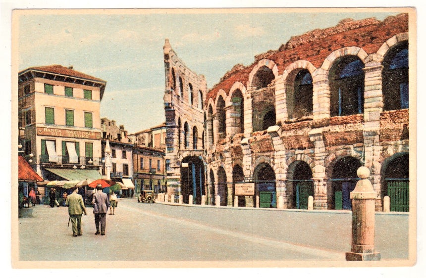 Cartolina Verona Arena " l Ala " banca Nazionale Lavoro | Collezionissimo