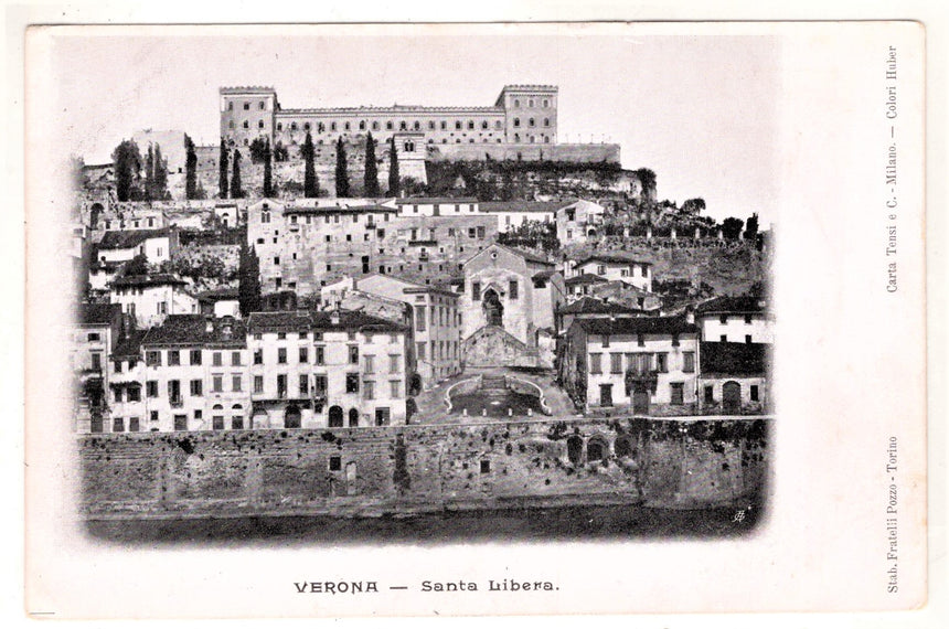 Cartolina Verona Santa Libera | Collezionissimo