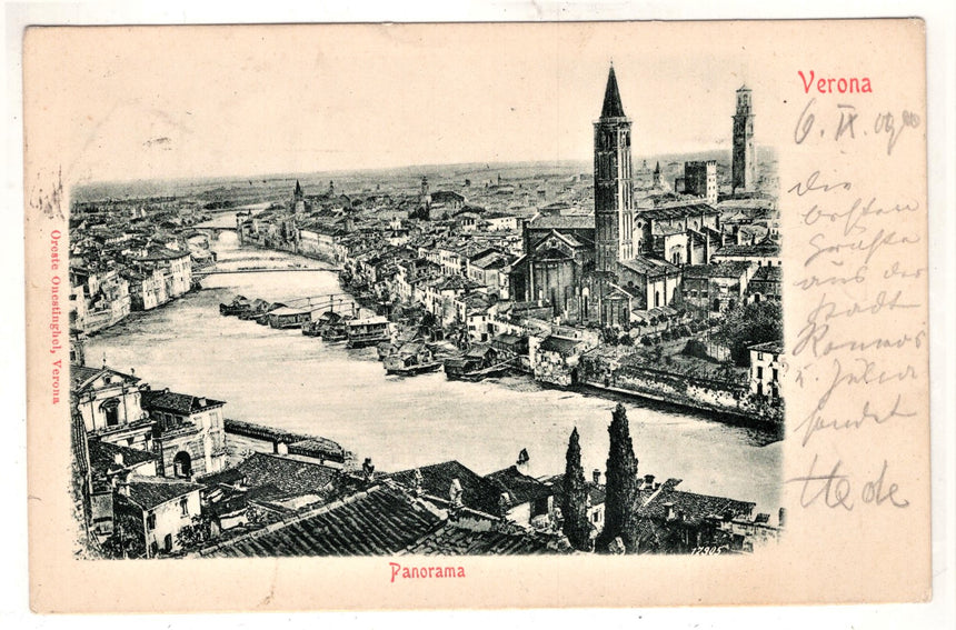 Cartolina Verona Panorama | Collezionissimo