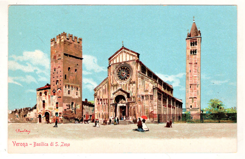 Cartolina Verona Basilica San Zeno | Collezionissimo