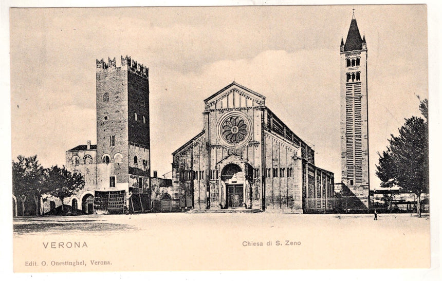 Cartolina Verona Basilica San Zeno | Collezionissimo