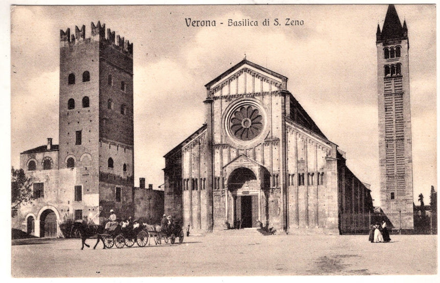 Cartolina Verona Basilica San Zeno | Collezionissimo