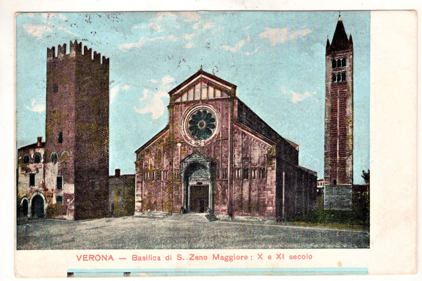 Cartolina Verona Basilica San Zeno | Collezionissimo